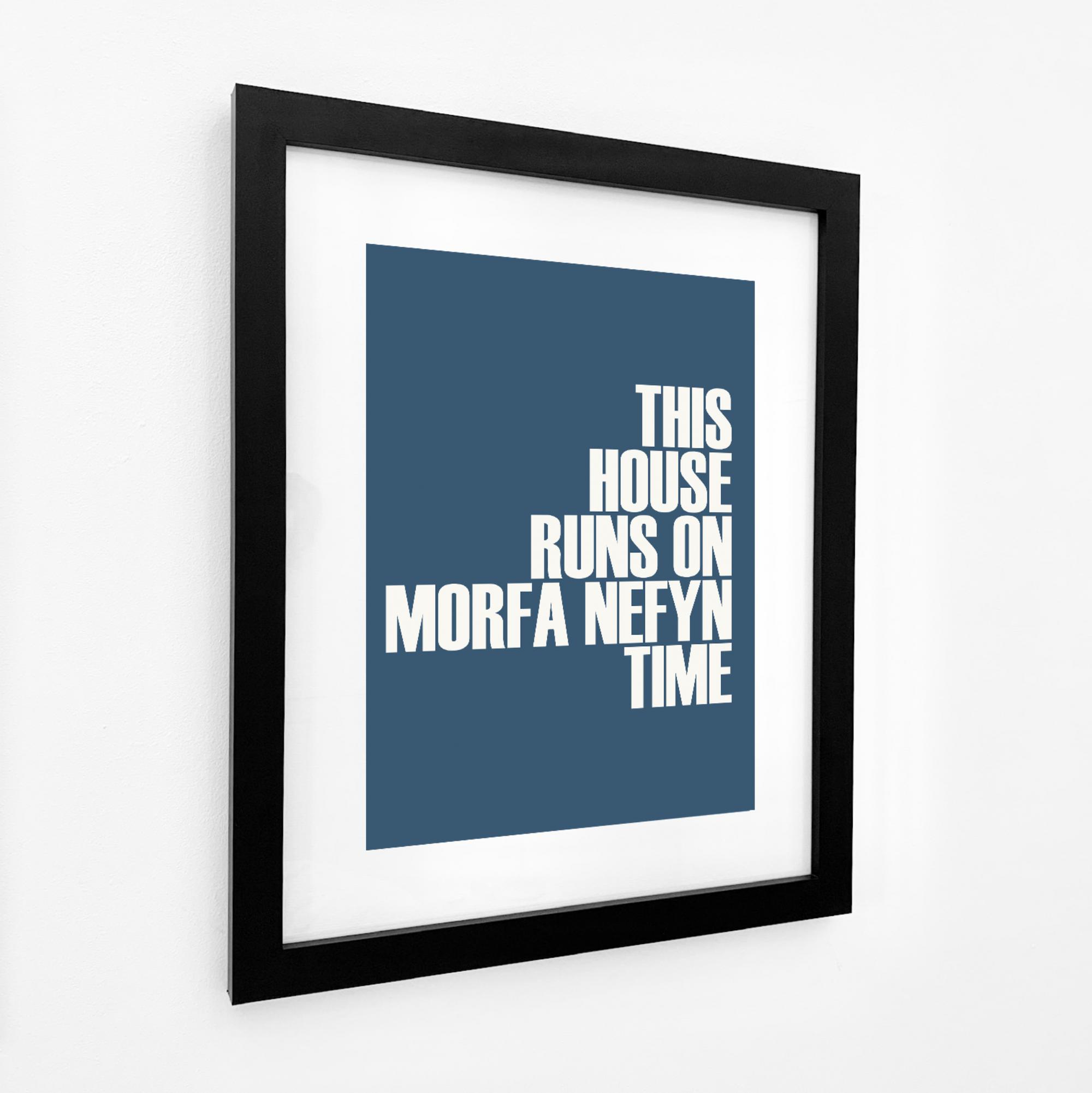 Morfa Nefyn Time Typographic Print-SeaKisses