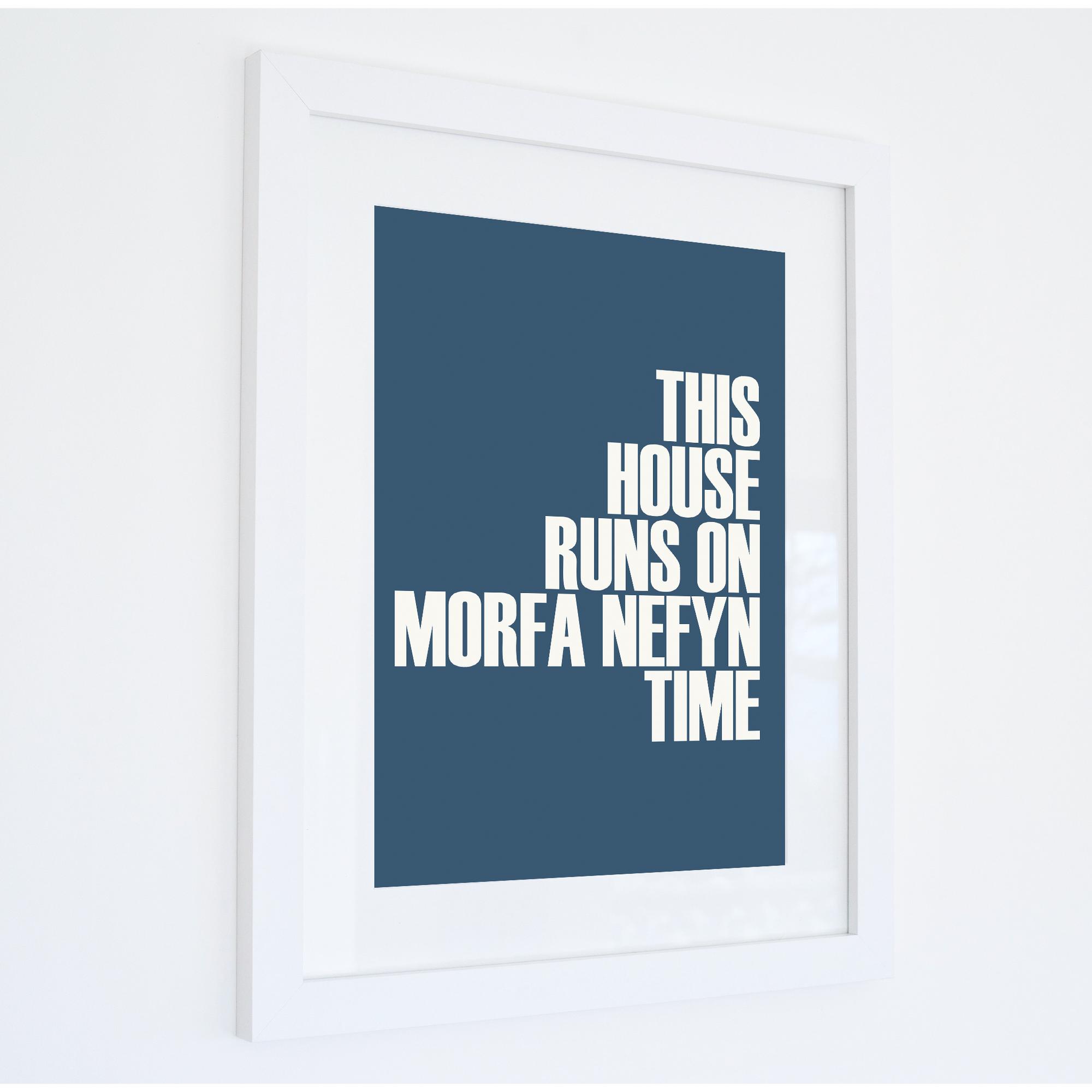 Morfa Nefyn Time Typographic Print-SeaKisses