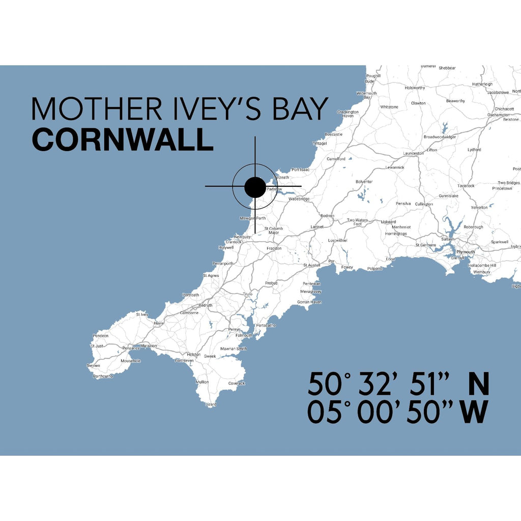 Mother Ivey's Bay Landmark Map-SeaKisses