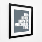 Mousehole Time Typographic Print-SeaKisses