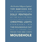 Mousehole Typographic Print-SeaKisses