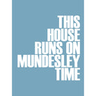 Mundesley Time Typographic Print-SeaKisses