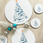 Coastal Christmas Coaster-SeaKisses