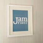 Jam First Print Typographic Print-SeaKisses