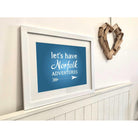 Norfolk Adventures Typographic Print-SeaKisses