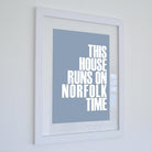 Norfolk Time Typographic Print-SeaKisses