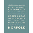 Norfolk Typographic Print-SeaKisses