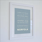 Norfolk Typographic Print-SeaKisses