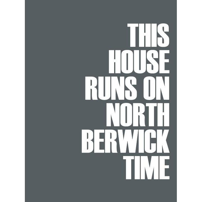 North Berwick Time Print - Coastal Wall Art /Poster-SeaKisses