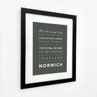 Norwich Typographic Print-SeaKisses