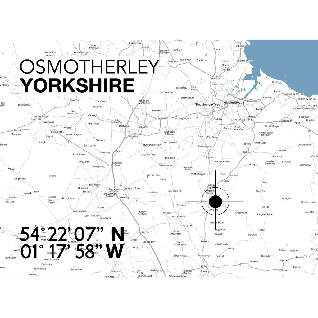 Osmotherley Landmark Map-SeaKisses