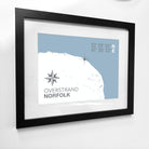 Overstrand Coastal Map Print-SeaKisses