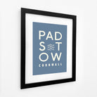 Padstow Graphic Art Typographic Print-SeaKisses