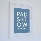 Padstow Graphic Art Typographic Print-SeaKisses