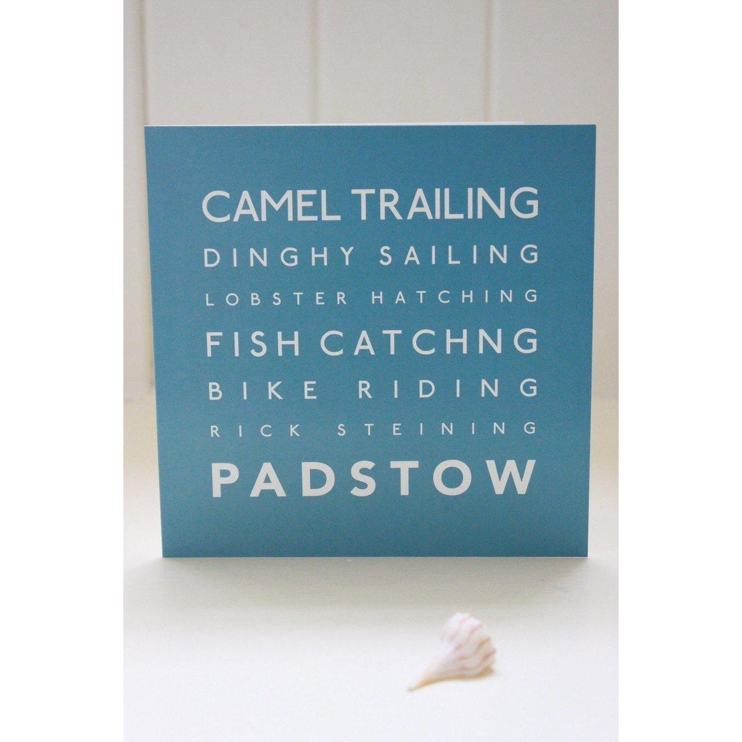 Padstow - Greeting Card-SeaKisses