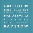 Padstow - Greeting Card-SeaKisses