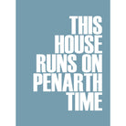 Penarth Time Typographic Print-SeaKisses