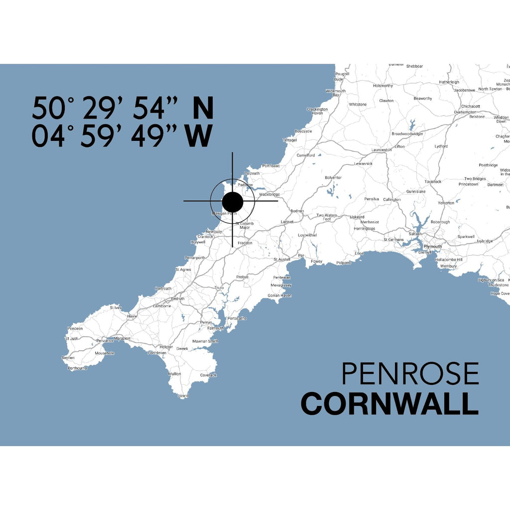 Penrose Landmark Map-SeaKisses