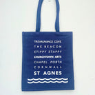 Bespoke Jute Bag - Navy-SeaKisses