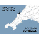 Polzeath Landmark Map-SeaKisses