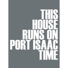 Port Isaac Time Typographic Print-SeaKisses