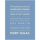 Port Isaac Typographic Print-SeaKisses