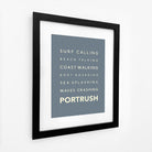 Portrush Typographic Print-SeaKisses