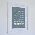 Portrush Typographic Print-SeaKisses