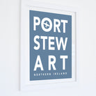 Portstewart Surfer Typographic Print-SeaKisses