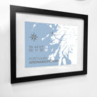 Portuairk Coastal Map Print-SeaKisses