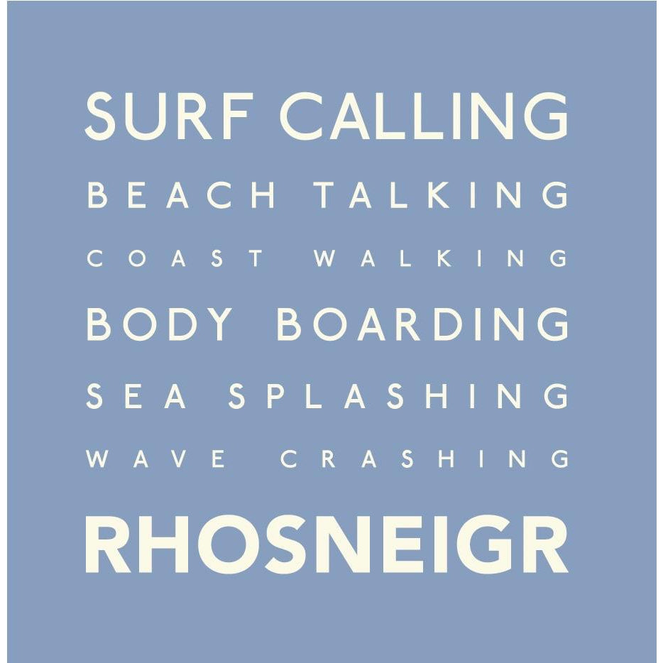 Rhosneigr - Greeting Card-SeaKisses