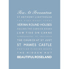 Roseland Typographic Print-SeaKisses