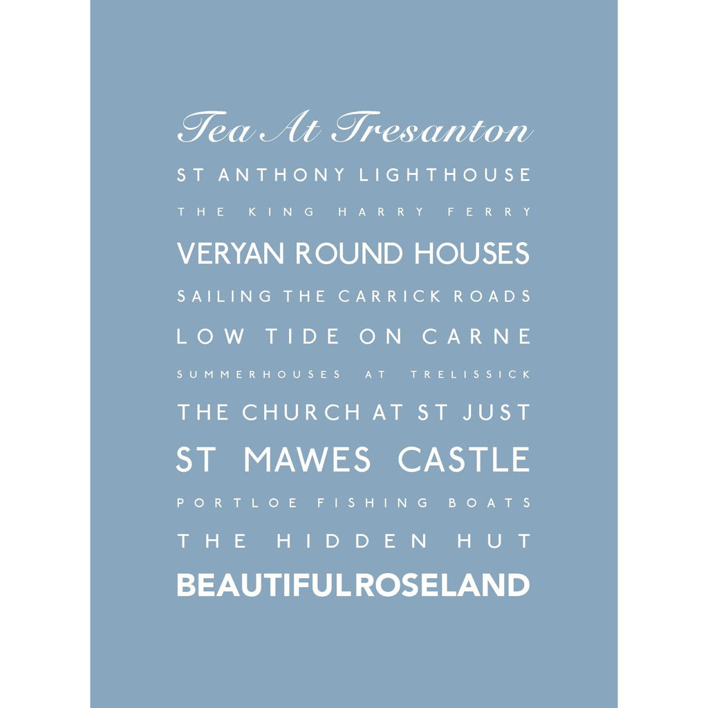 Roseland Typographic Print-SeaKisses