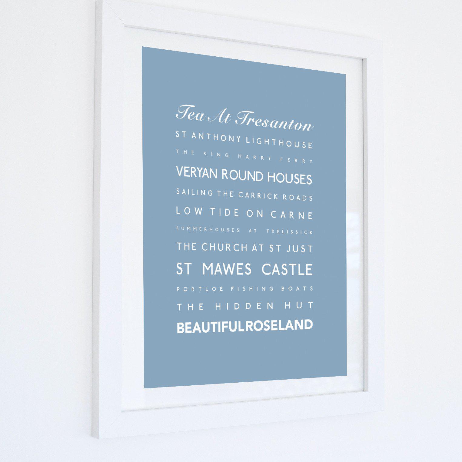 Roseland Typographic Print-SeaKisses