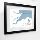 Rosemarkie Coastal Map Print-SeaKisses