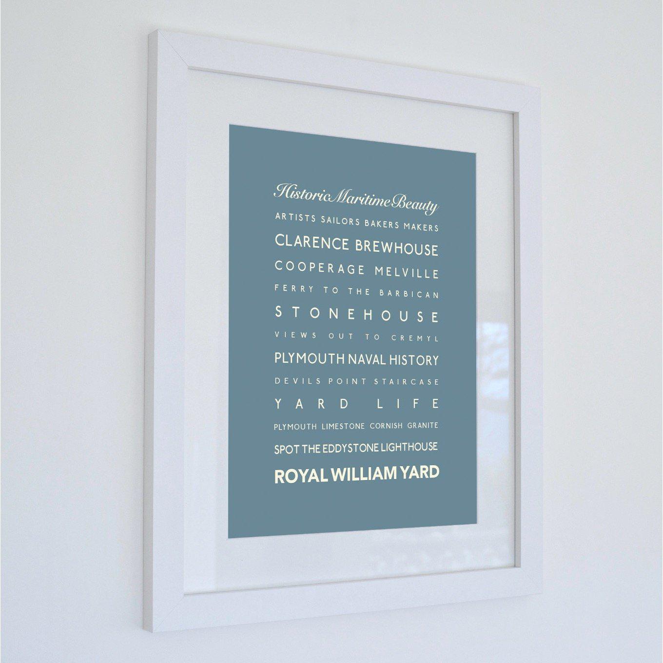 Royal William Yard Typographic Print-SeaKisses