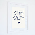 STAY SALTY Typographic Print-SeaKisses