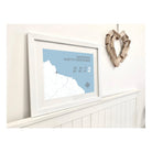 Sandsend Coastal Map Print-SeaKisses