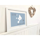 Sark Coastal Map Print-SeaKisses