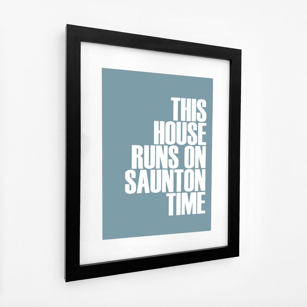 Saunton Time Seaside Print- Coastal Wall Art /Poster-SeaKisses