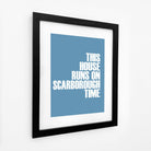 Scarborough Time Typographic Print-SeaKisses