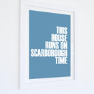 Scarborough Time Typographic Print-SeaKisses