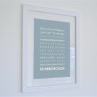 Scarborough Typographic Print-SeaKisses