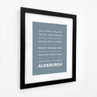 Aldeburgh Typographic Print-SeaKisses