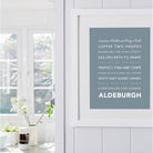 Aldeburgh Typographic Print-SeaKisses