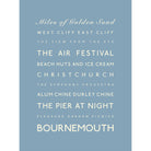 Bournemouth Typographic Print-SeaKisses