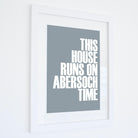 Abersoch Time Typographic Print-SeaKisses