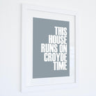 Croyde Time Typographic Print-SeaKisses