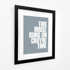 Croyde Time Typographic Print-SeaKisses
