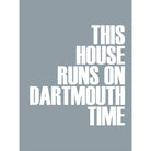 Dartmouth Time Typographic Print-SeaKisses